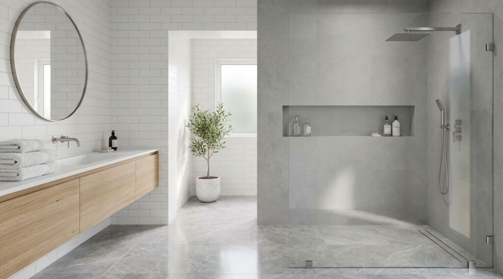 Bathroom renovation Toronto project by Country Renovations