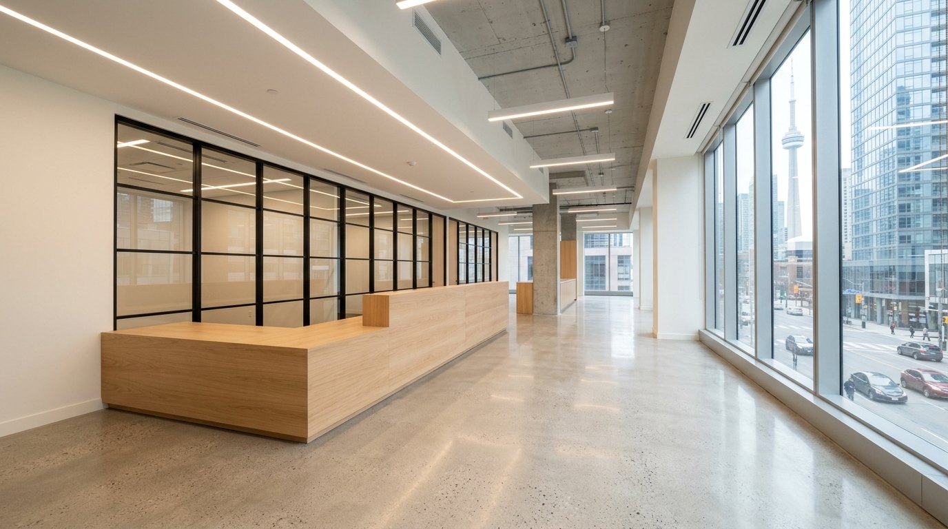 Commercial fit-out, Toronto