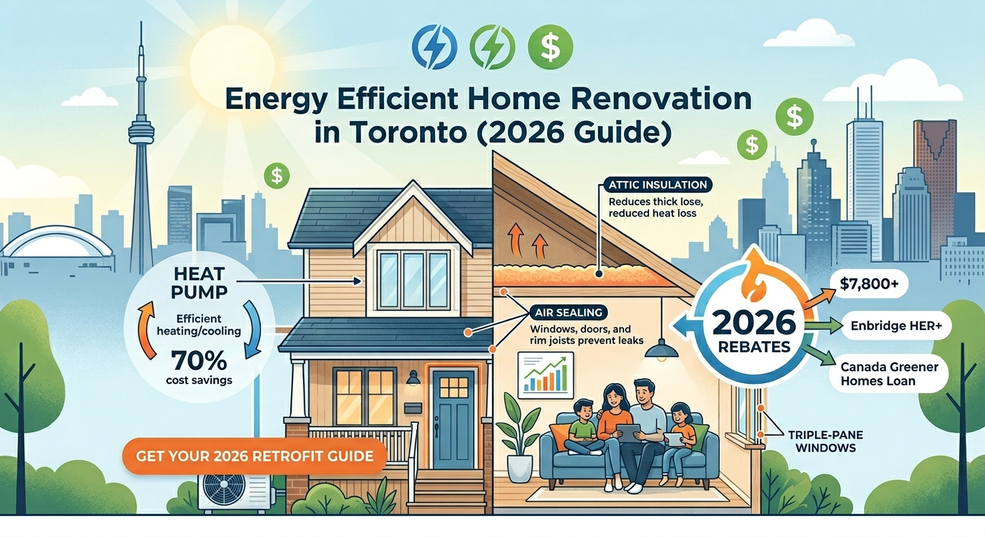 Energy Efficient Home Renovation in Toronto (2026 Guide)